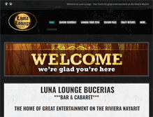 Tablet Screenshot of lunaloungebucerias.com